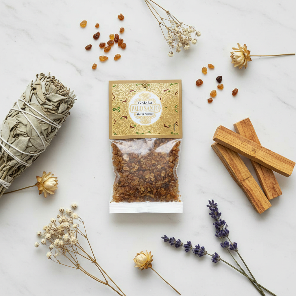 Resina palo santo Goloka - composizione botanica rituale