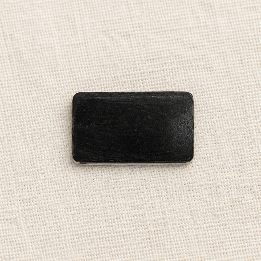 Piastra adesiva in shungite su lino