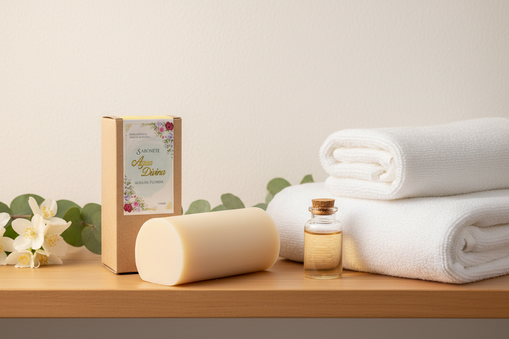 Sapone Agua Divina - mensola bagno