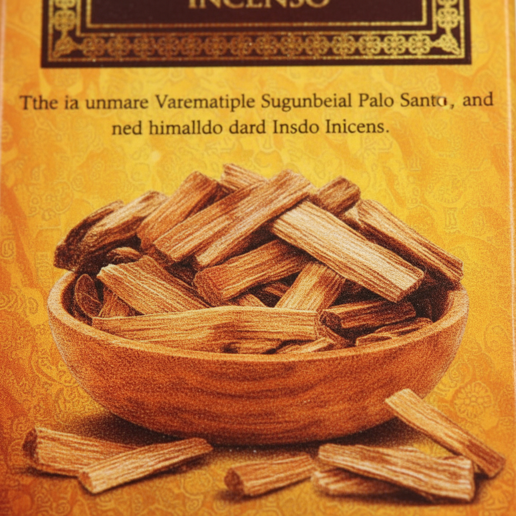 Palo Santo - macro close-up