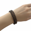 Bracciale Quarzo Fumé - Indossato al polso