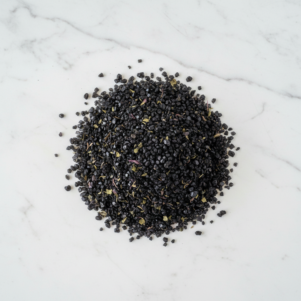 Sale da strega - flatlay su marmo