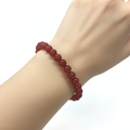 Bracciale Corniola - Indossato al polso