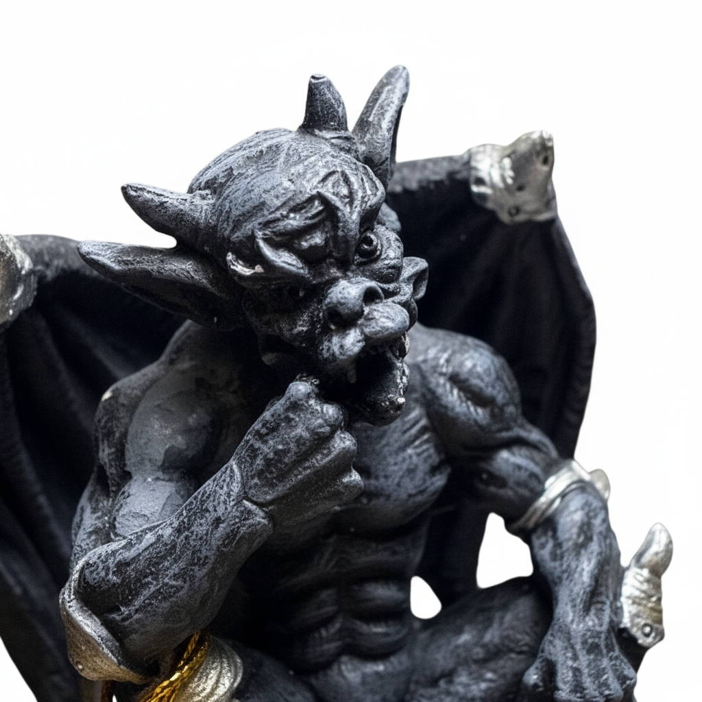 Gargoyle - macro close-up viso