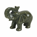 Elefante Giada - sfondo bianco