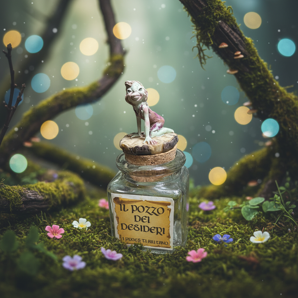 Pozzo dei Desideri Pixie - bosco incantato
