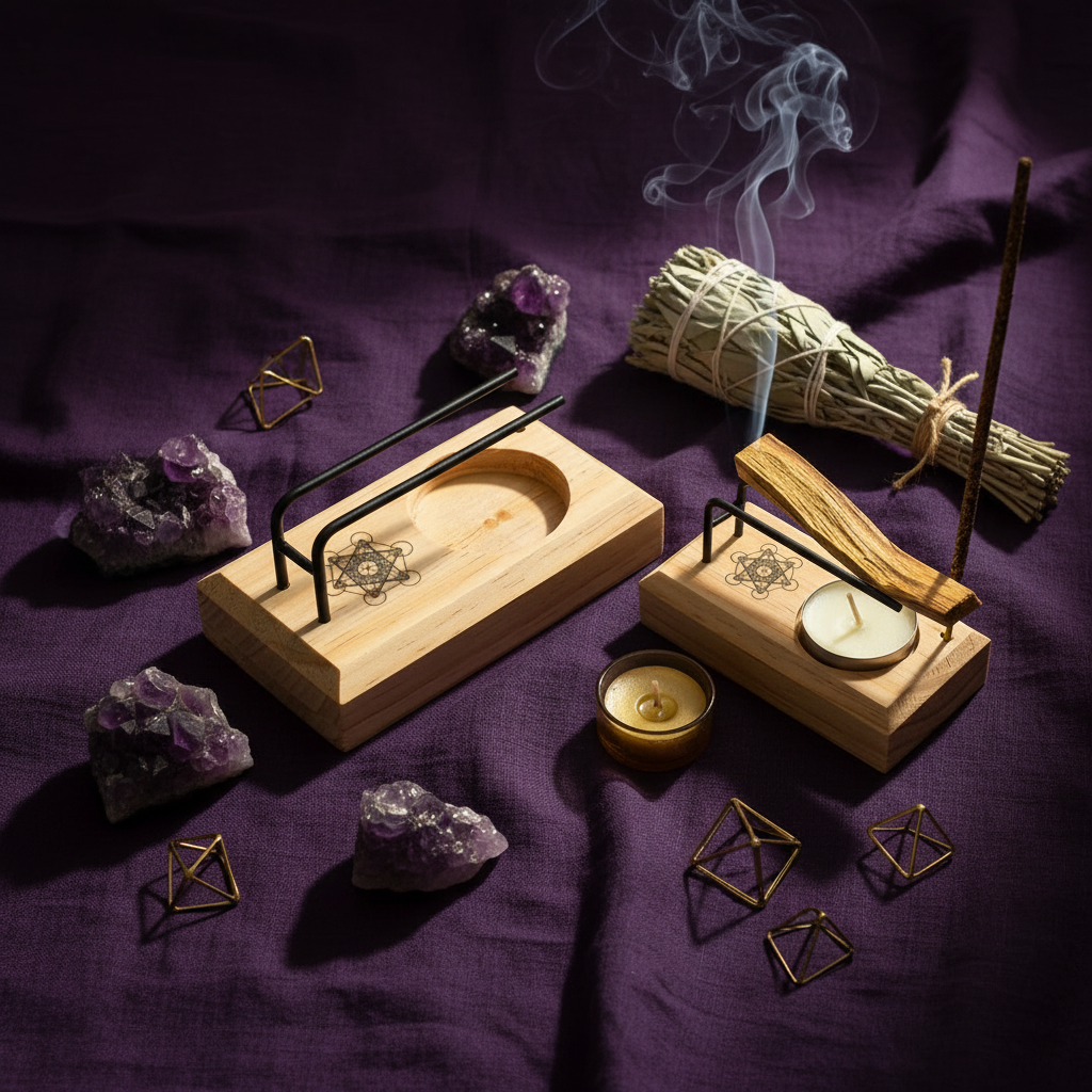 Cubo di Metatron - Lifestyle su lino
