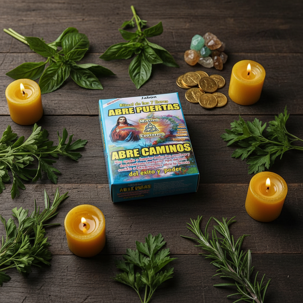 Sapone Apre Cammini - flat lay esoterico