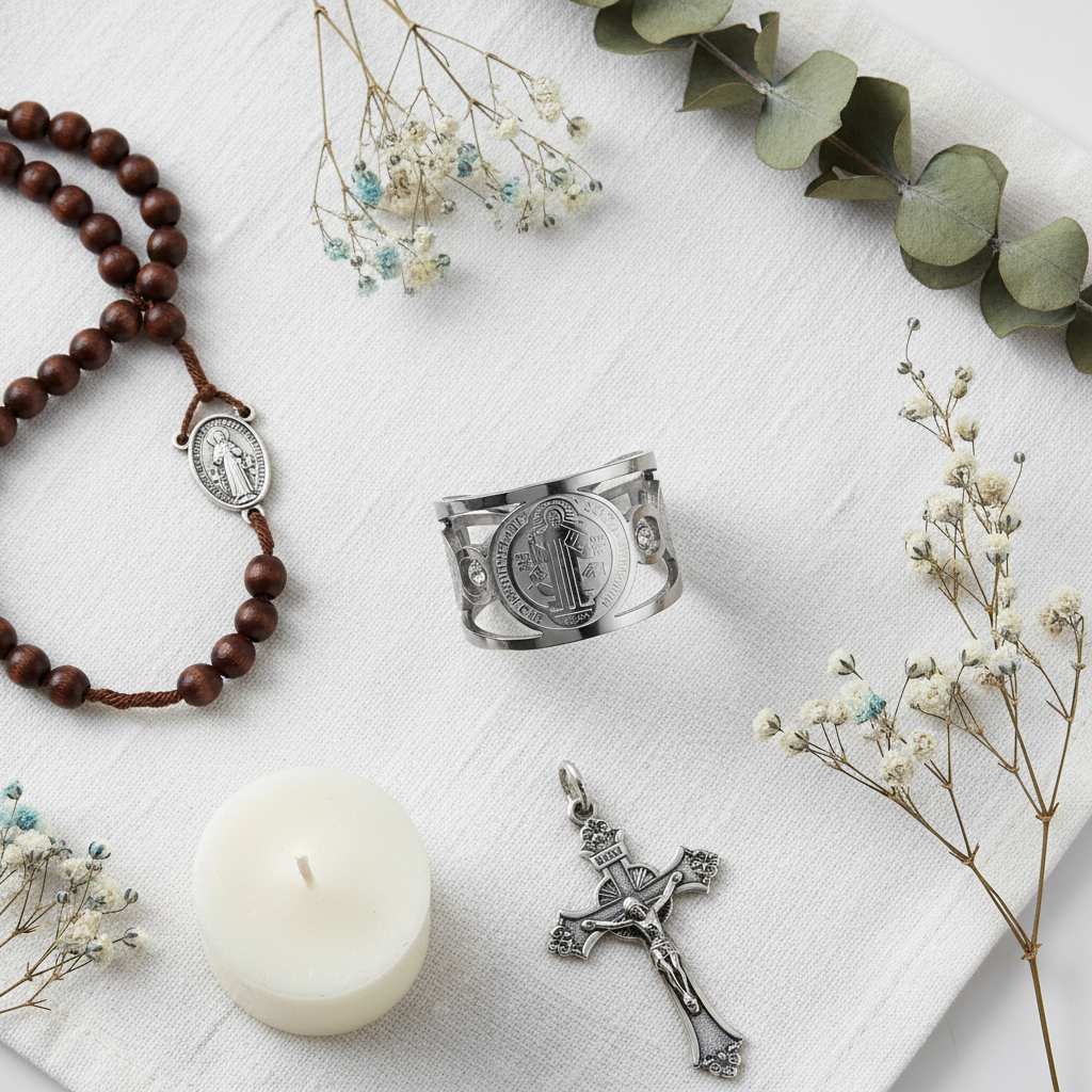 Anello San Benedetto - Flat lay