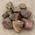 Assortimento di diaspro pelle di leopardo grezzo