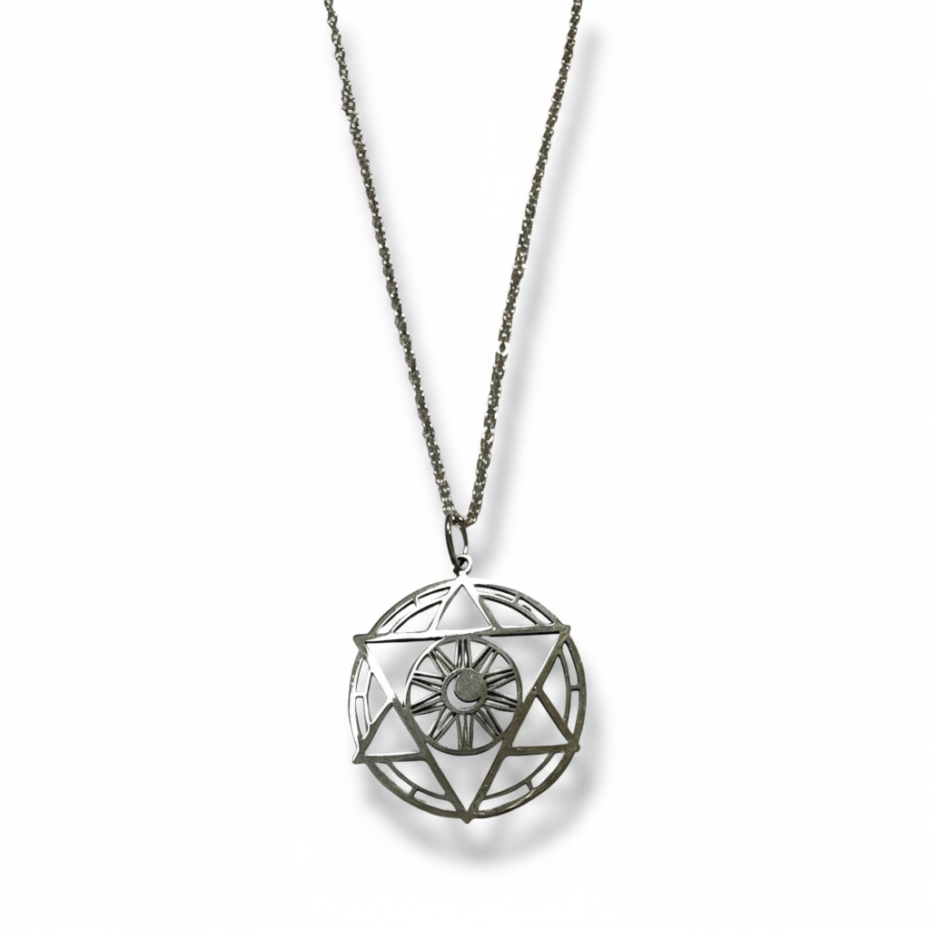 Collana Stella di David - sfondo bianco