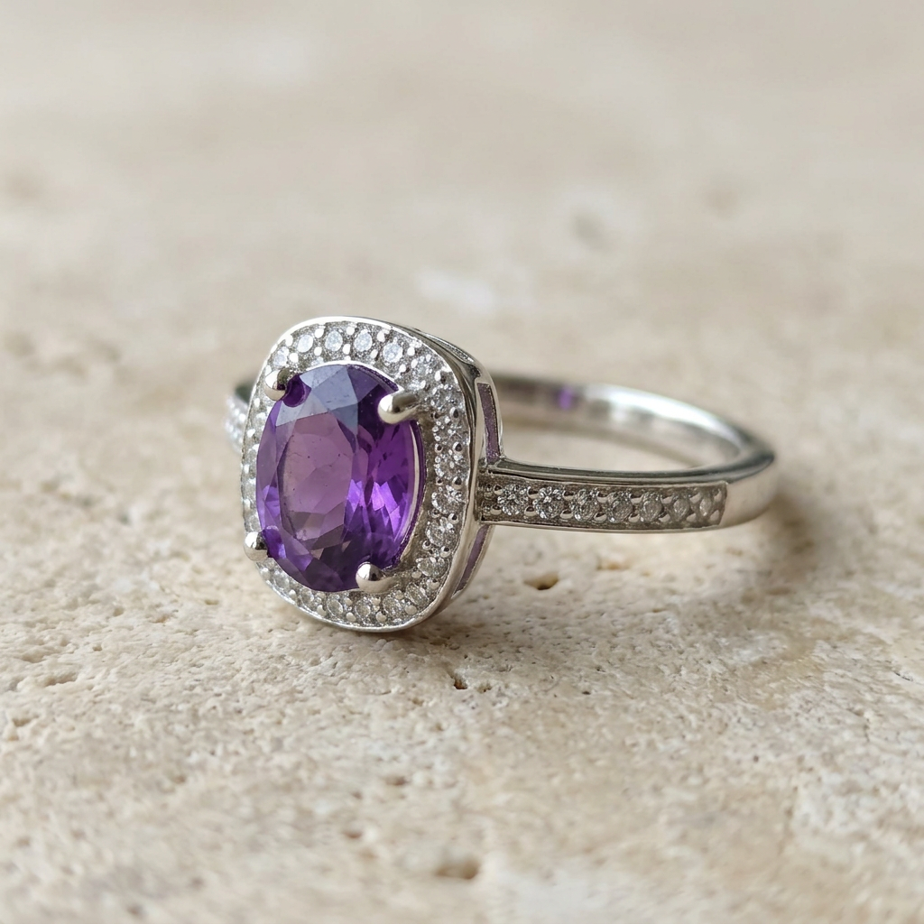 Anello 312 su pietra chiara