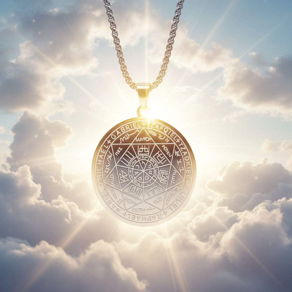 Collana Sigillo 7 Arcangeli - sfondo celestiale