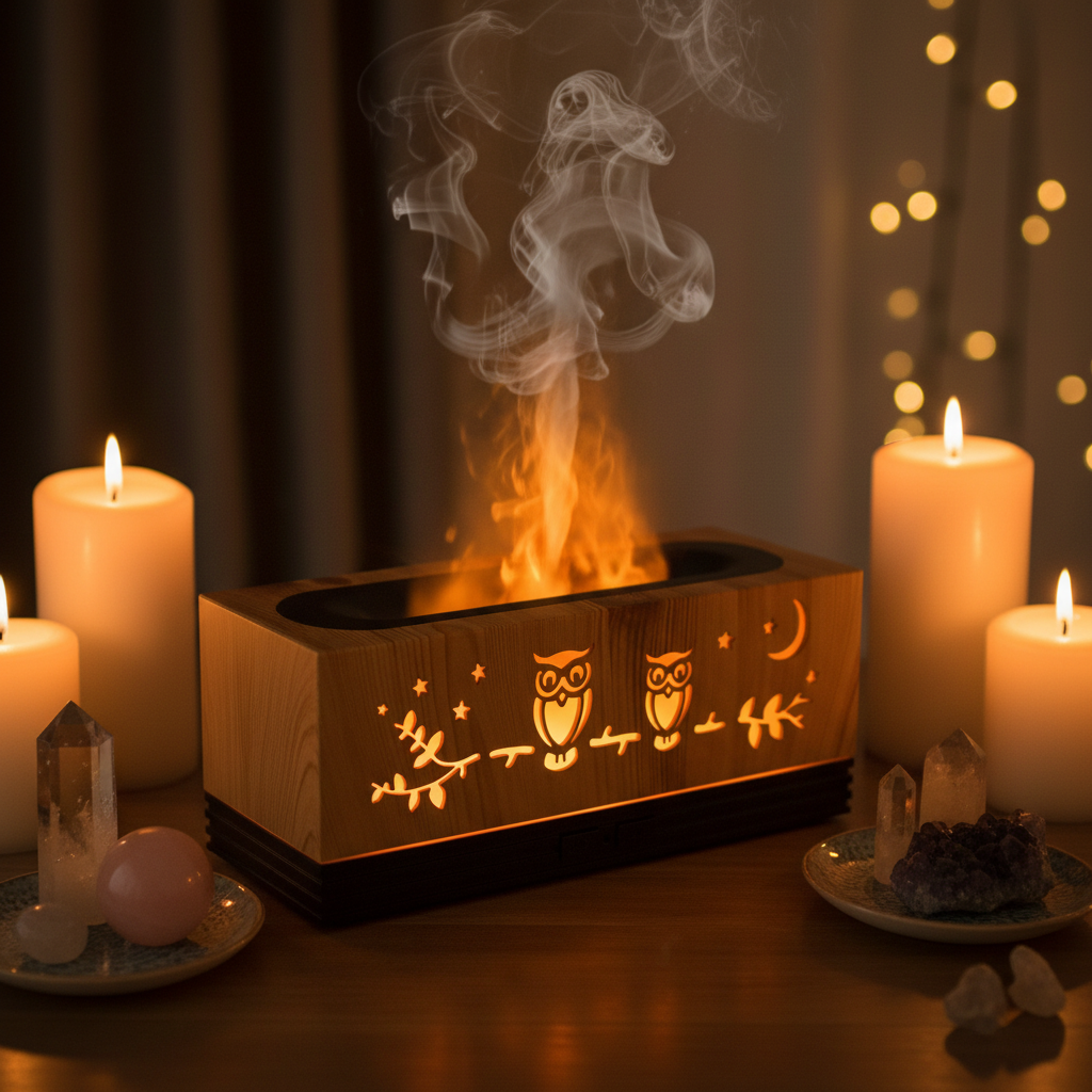 Diffusore gufo luna - lifestyle spa
