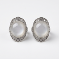 Anelli in adularia Moonstone codice 305