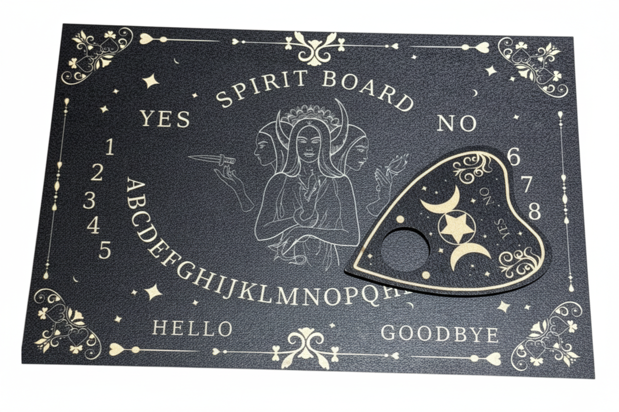 Spirit Board Triplice Dea - sfondo bianco studio