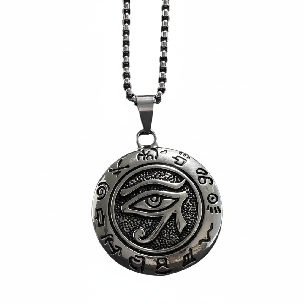 Collana Occhio di Horus - sfondo bianco