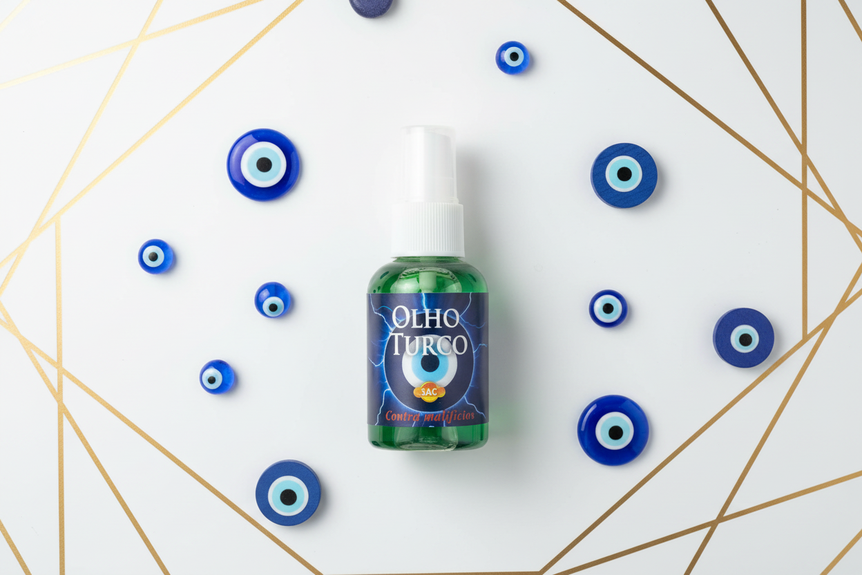 Spray SAC Occhio Turco - Flat lay