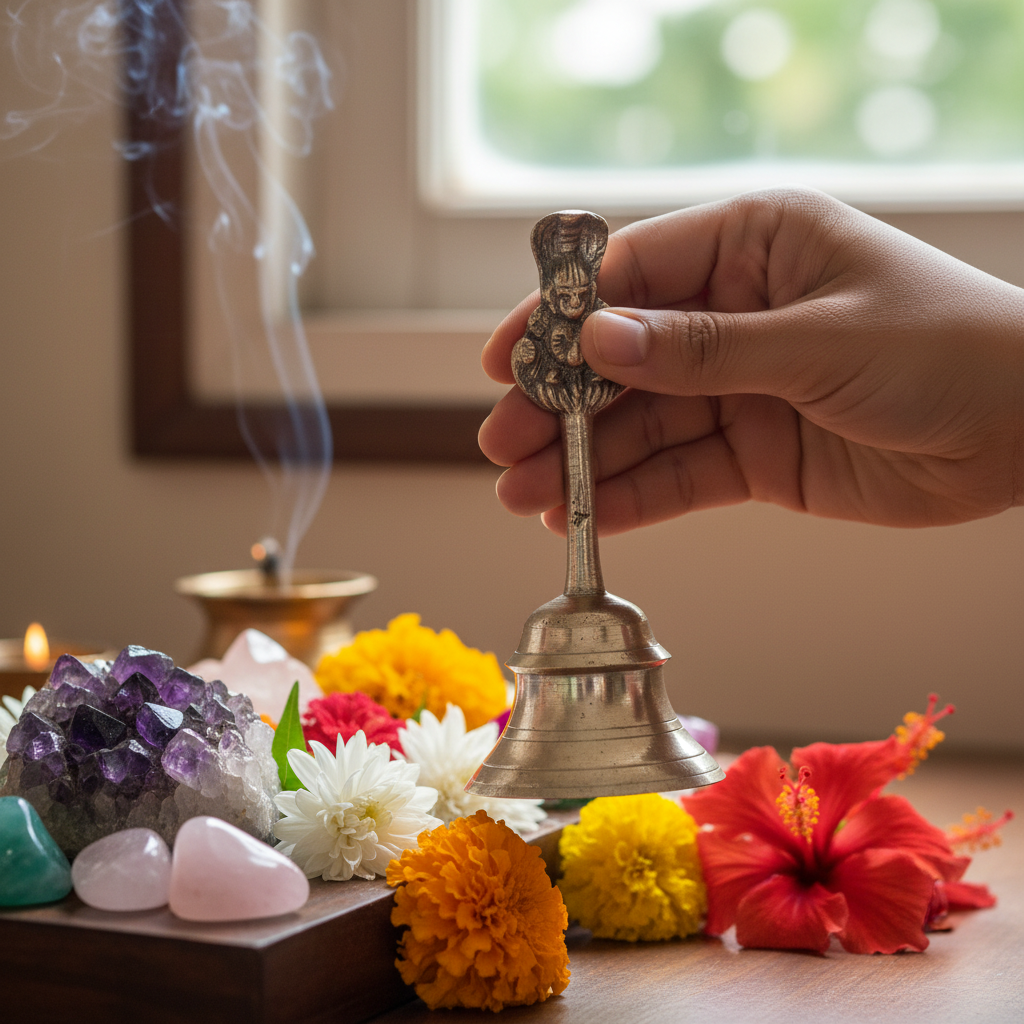 Campana puja Ganesha - lifestyle rituale