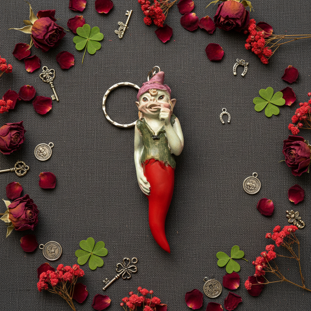 Pixie Dito in Bocca Corno - composizione portafortuna