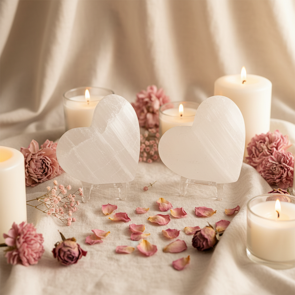 Cuori di Selenite - Lifestyle Romantico