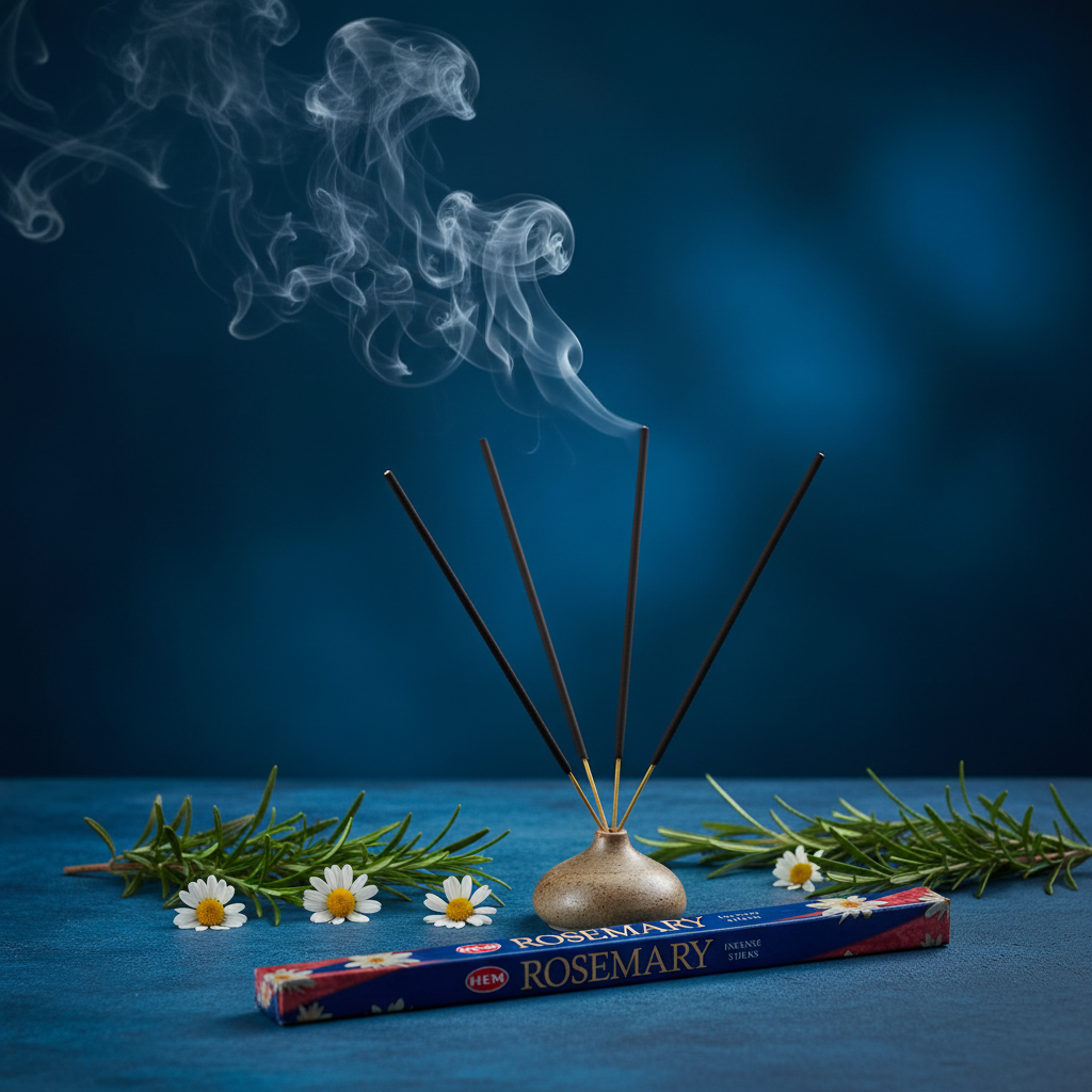 HEM Rosemary - stick acceso con fumo