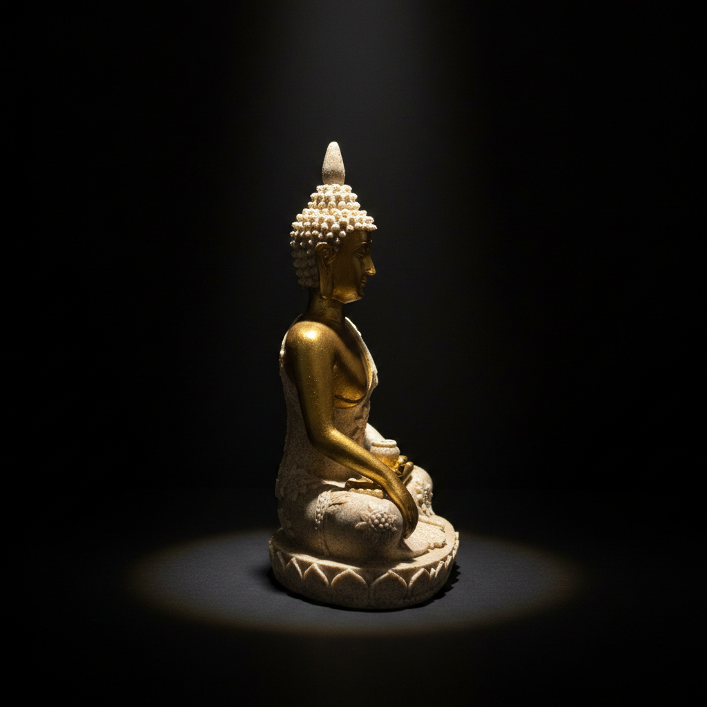 Buddha in Poliresina - 11.5 cm