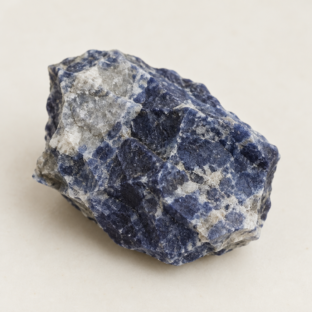 Dettaglio della sodalite grezza
