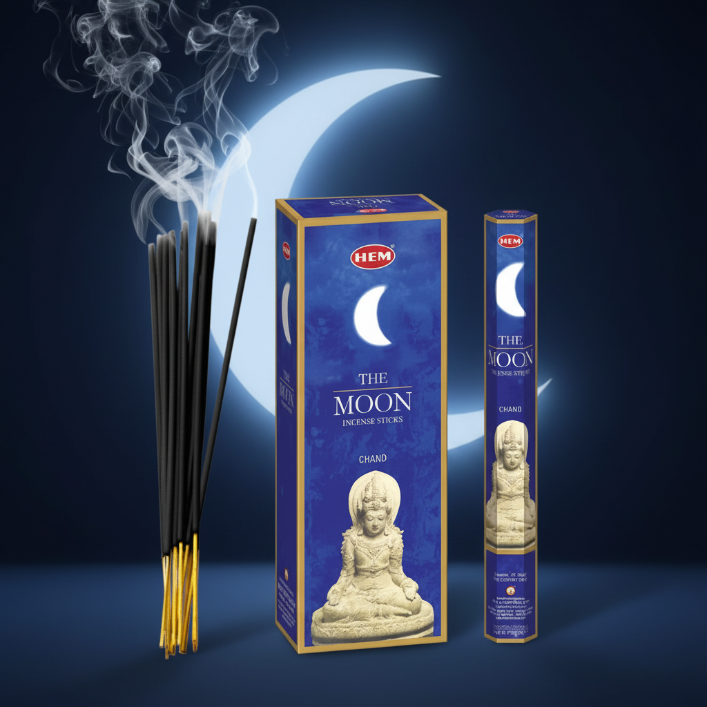 HEM The Moon - stick acceso con fumo