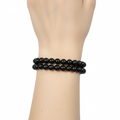 Bracciale Tormalina Nera - Indossato al polso