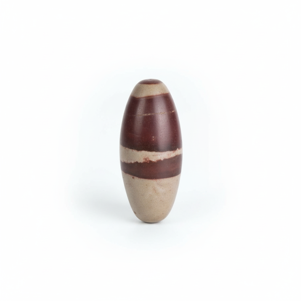 Shiva Lingam - sfondo bianco