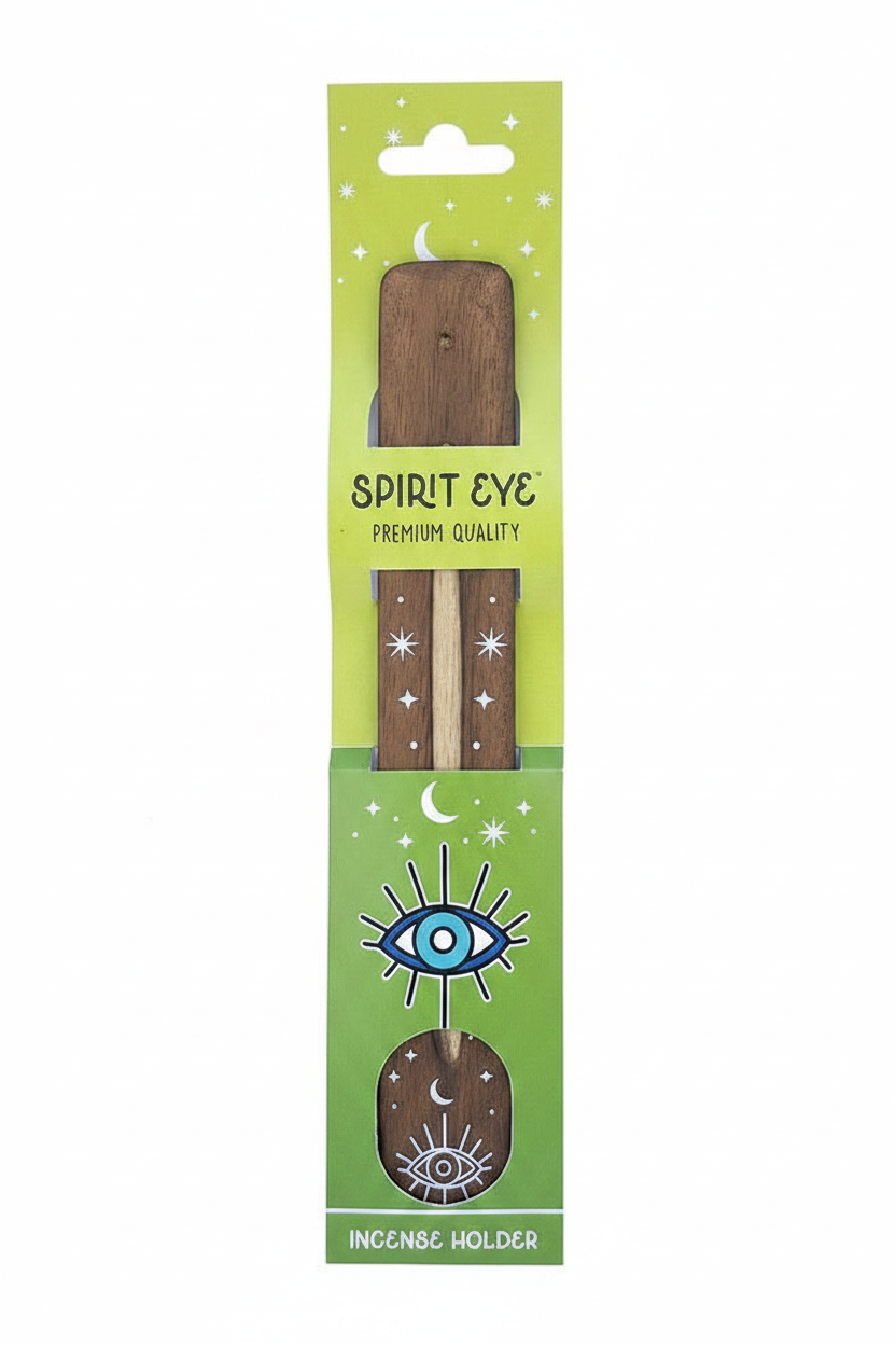 Porta incenso Spirit Eye - variante verde lime