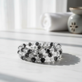 Bracciale Quarzo Tormalinato - Product shot su marmo