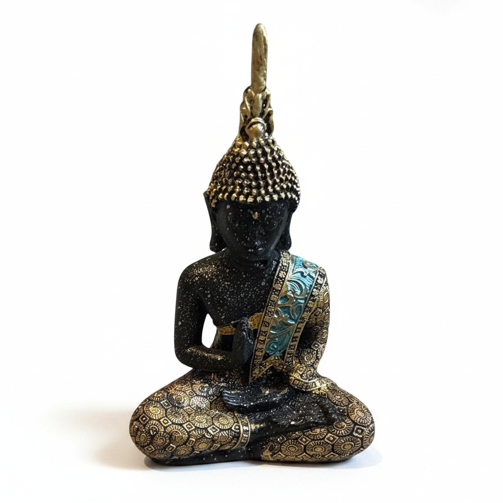 Buddha in Poliresina - 10 cm