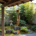 Campanella a vento Bamboo Spirit 55cm - lifestyle esterno