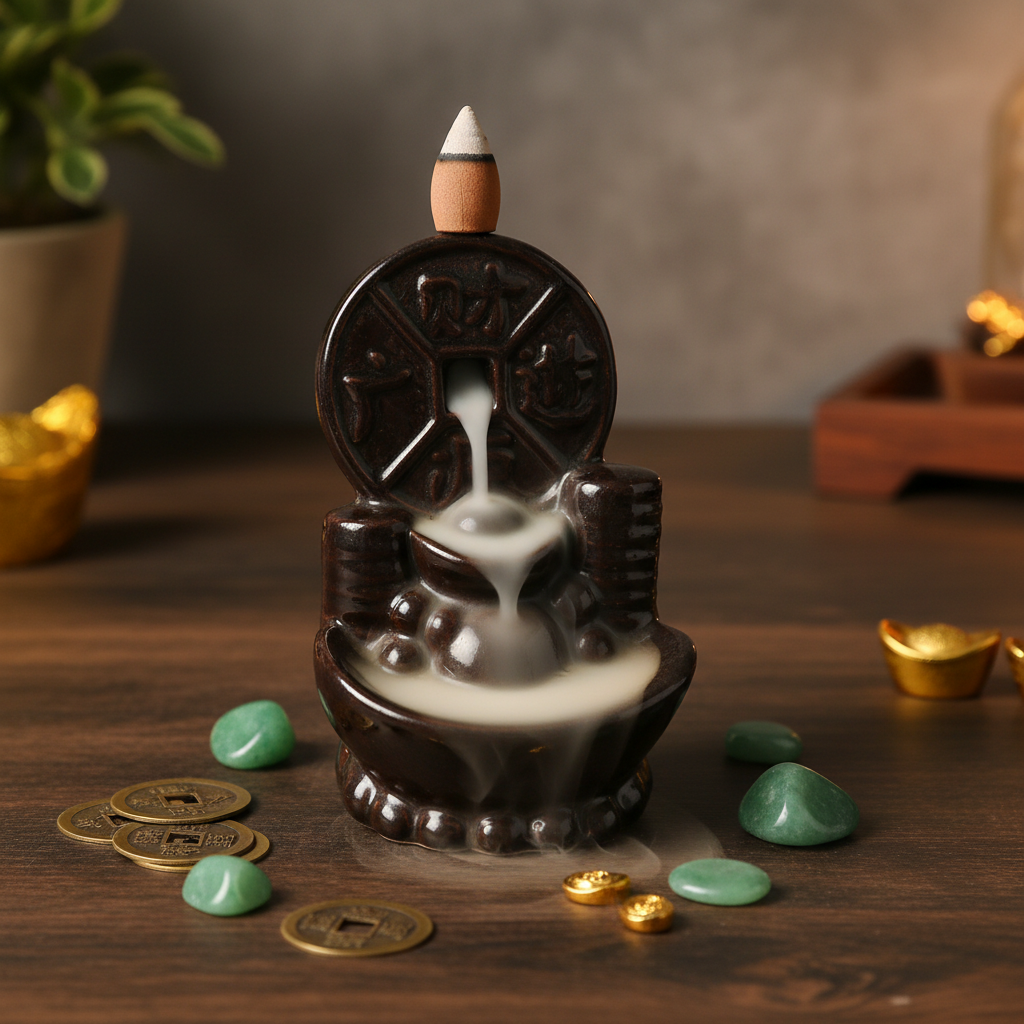 Cascata Incenso Moneta Feng Shui - Lifestyle