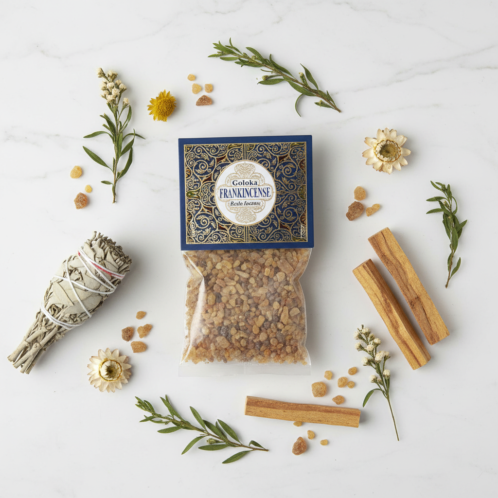 Resina frankincense Goloka - composizione botanica rituale