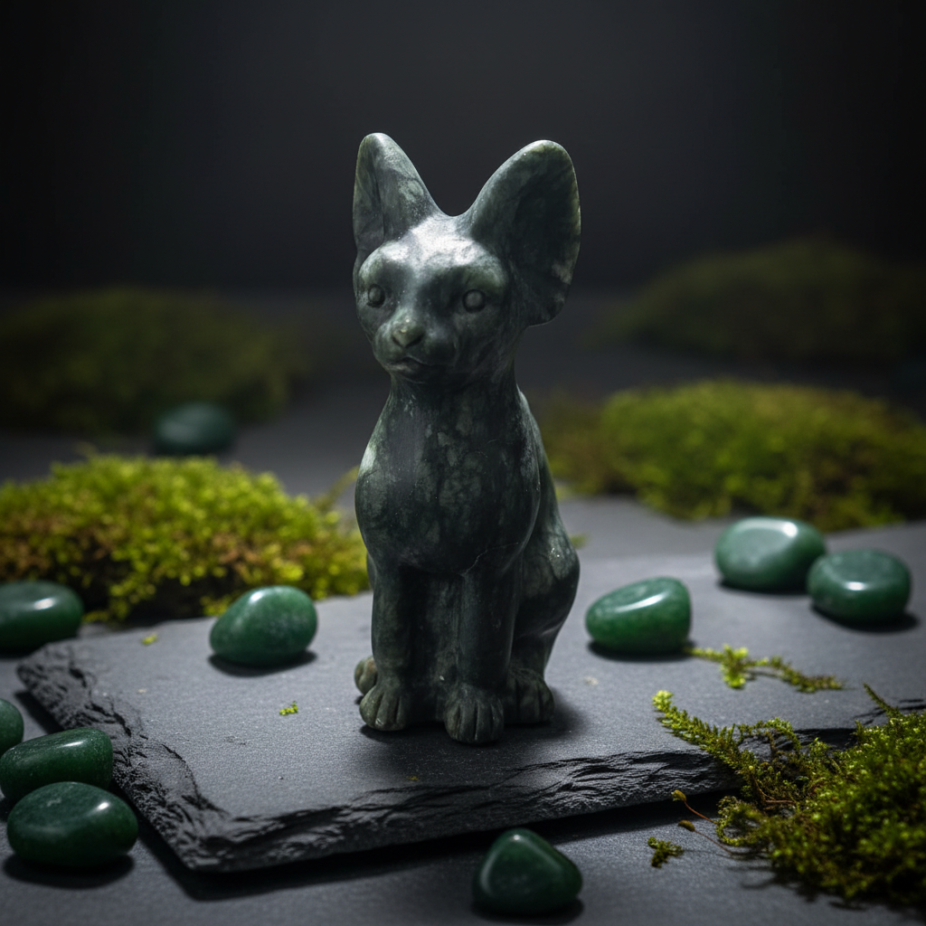 Gatto Giada - Ardesia e Muschio