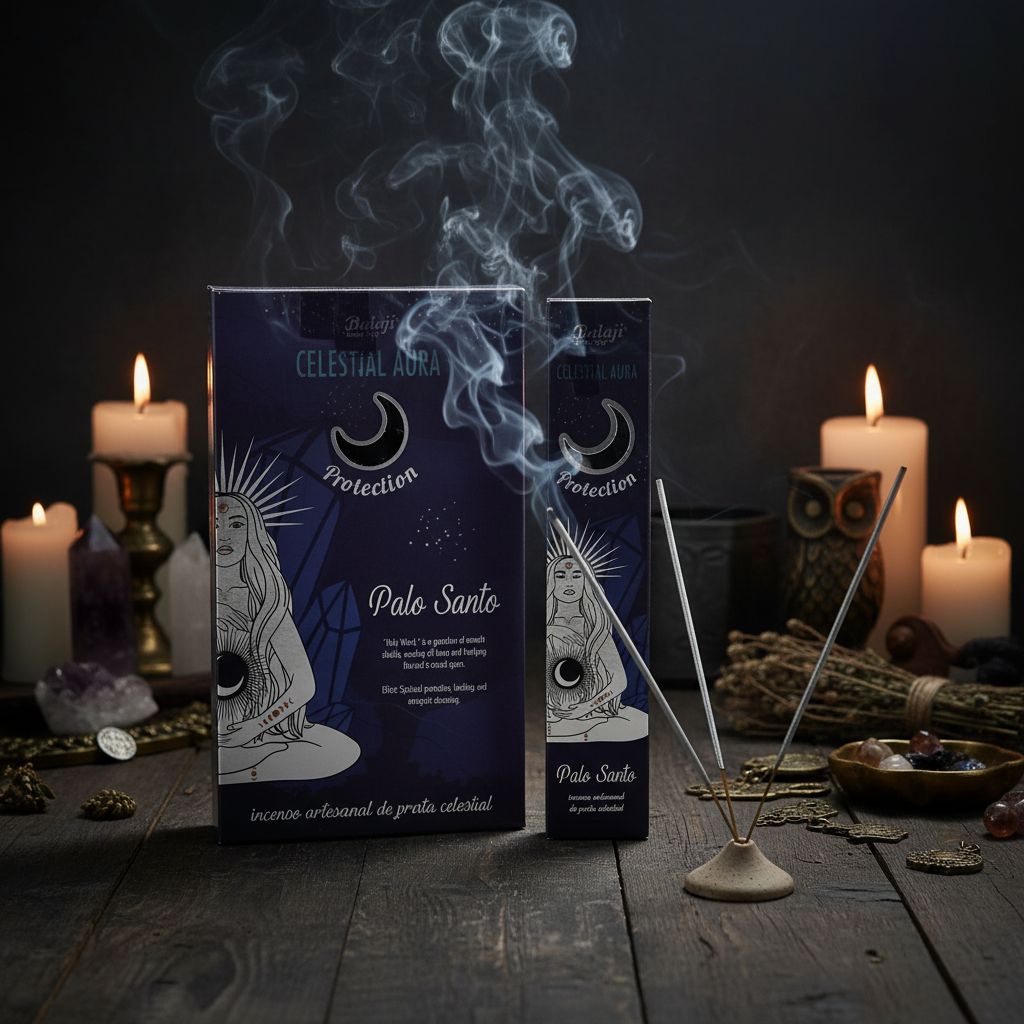Incenso Celestial Aura Palo Santo - Mistica