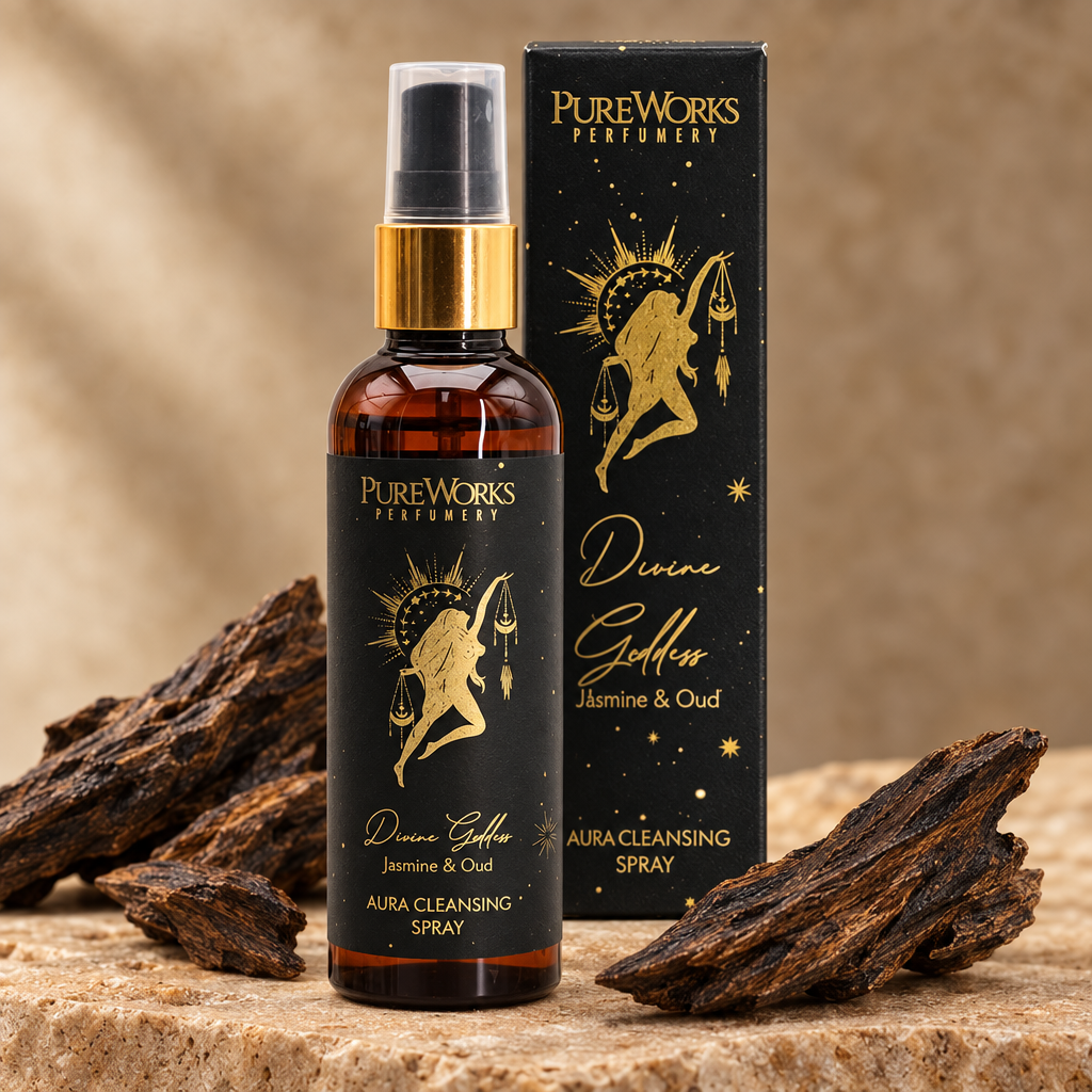 Spray Dea Divina Gelsomino e Oud con legno di Oud