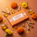Satya Sandalwood - composizione con cristalli e legno