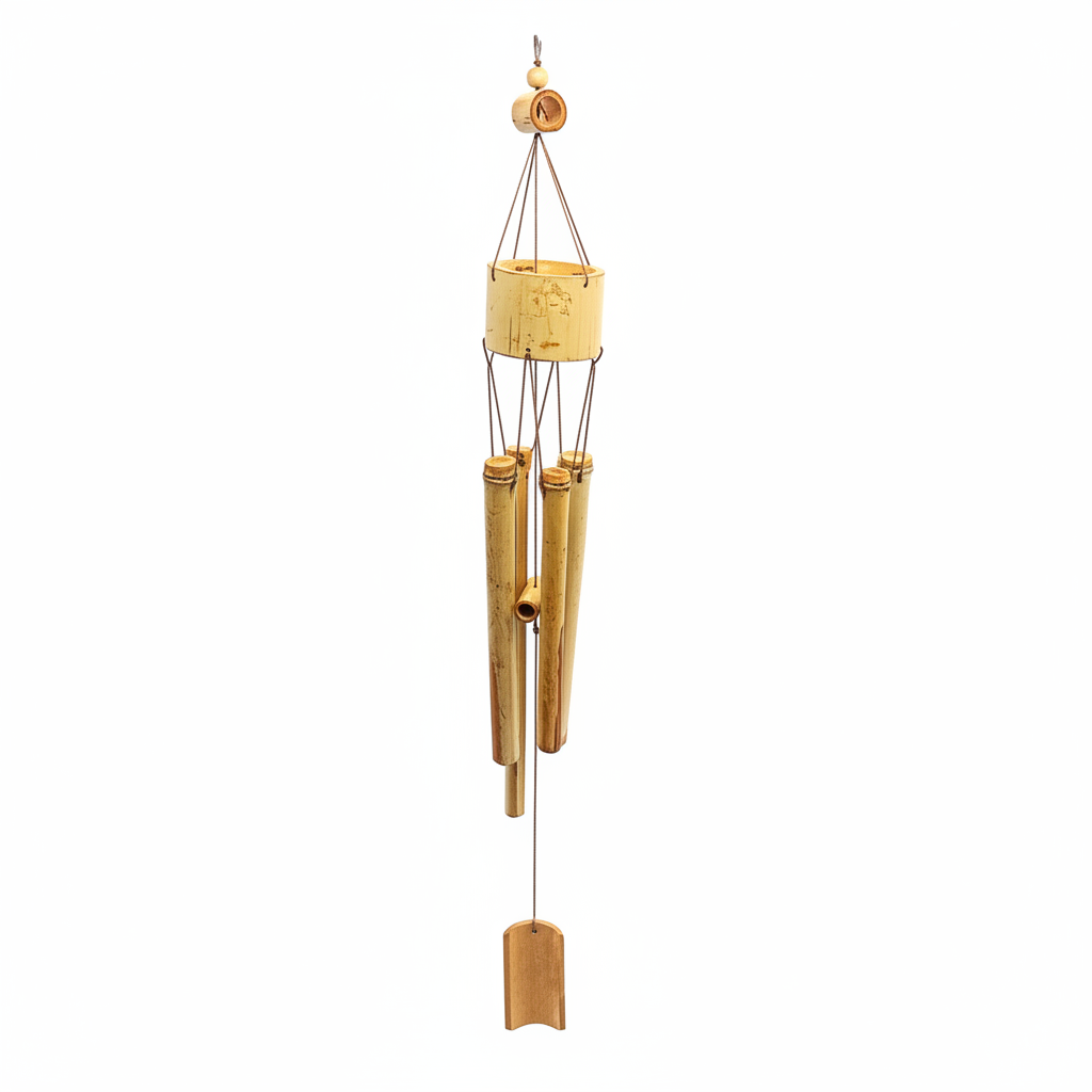 Campanella a vento Bamboo Spirit 55cm - shot editoriale