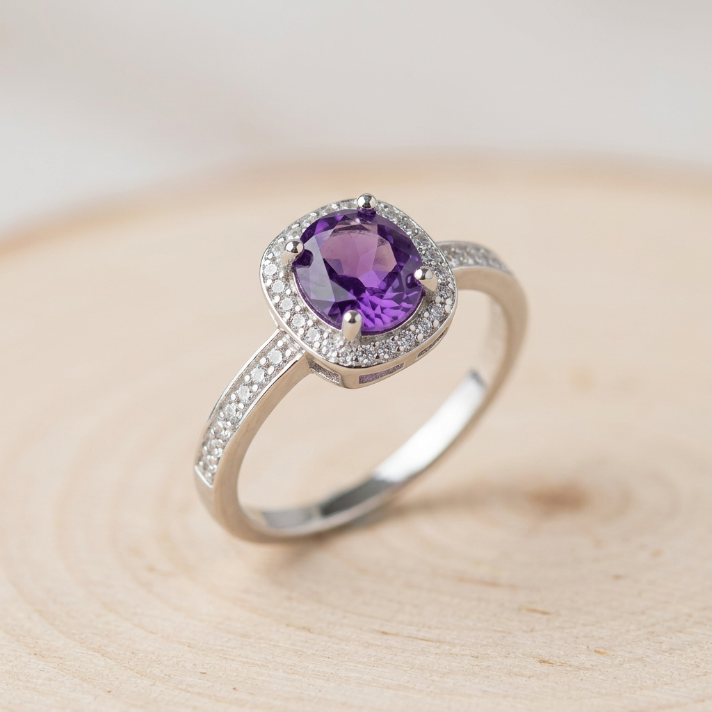 Anello 312 su legno chiaro