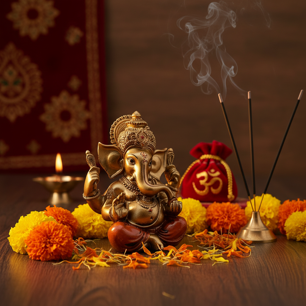 Statua Ganesh in Resina