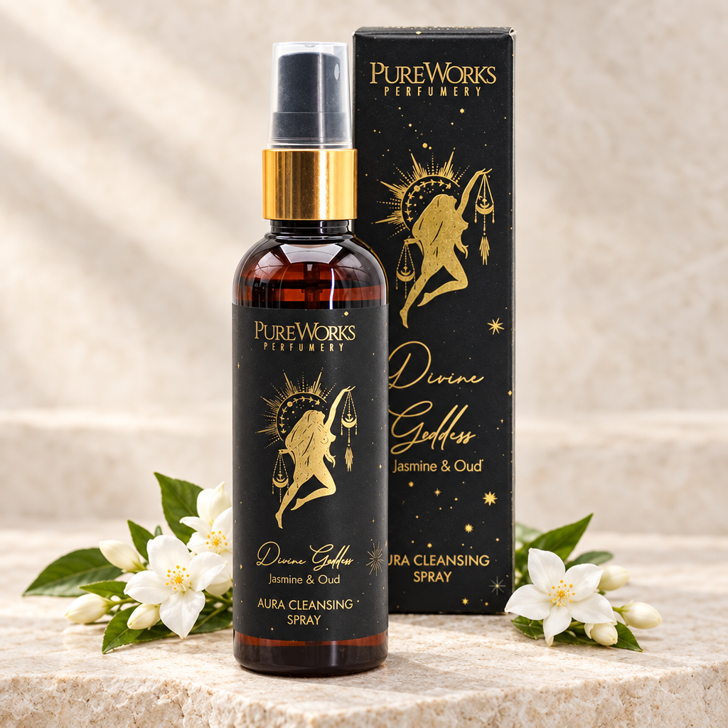Spray Dea Divina Gelsomino e Oud con fiori di Gelsomino