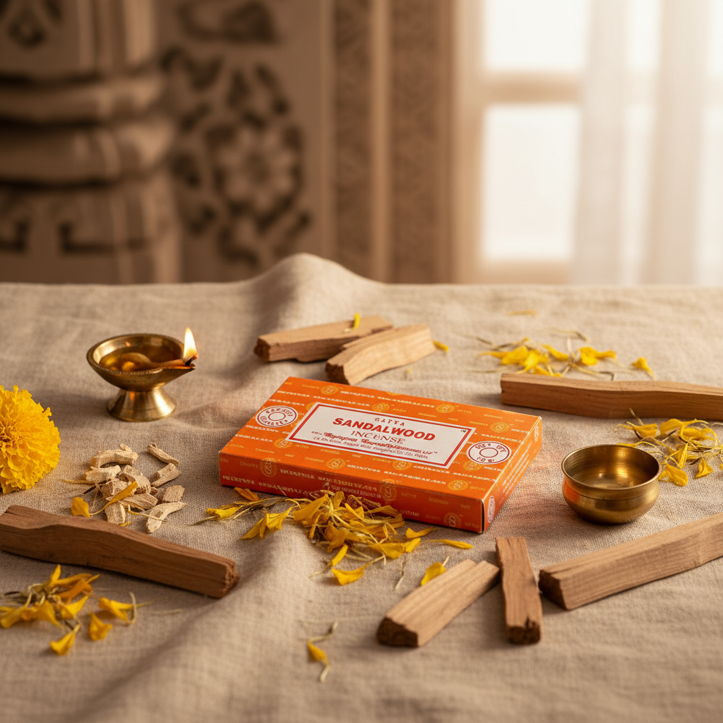 Satya Sandalwood - lifestyle su lino