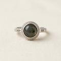Anello 319 su lino avorio