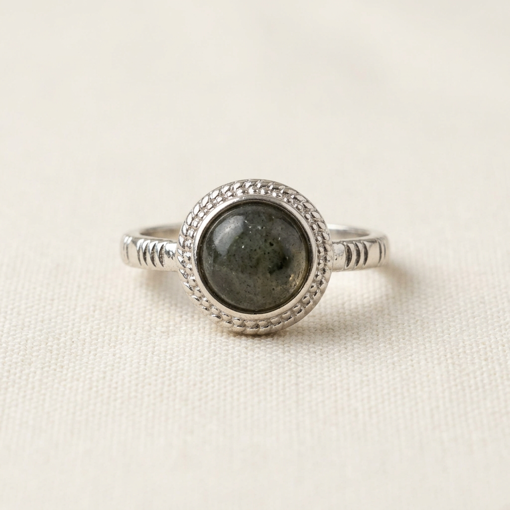 Anello 319 su lino avorio