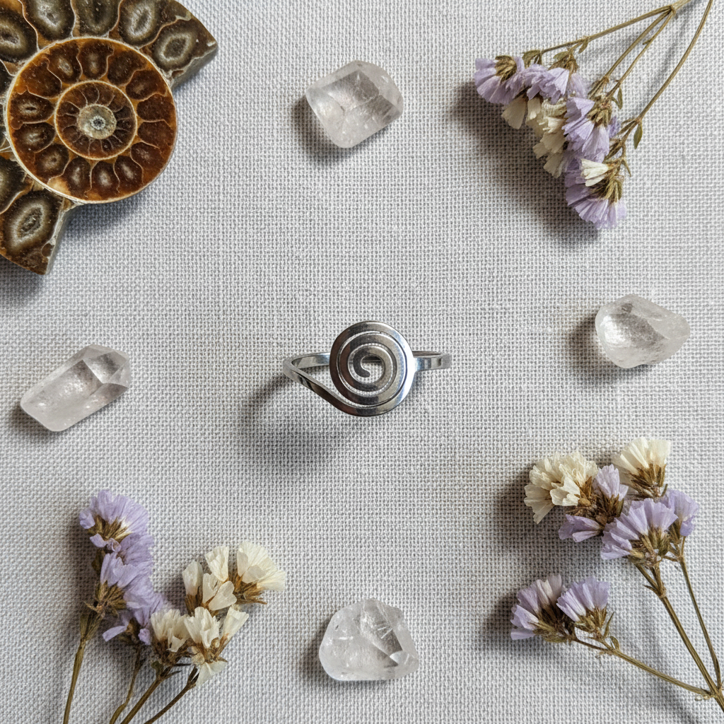 Anello Spirale - Flat lay