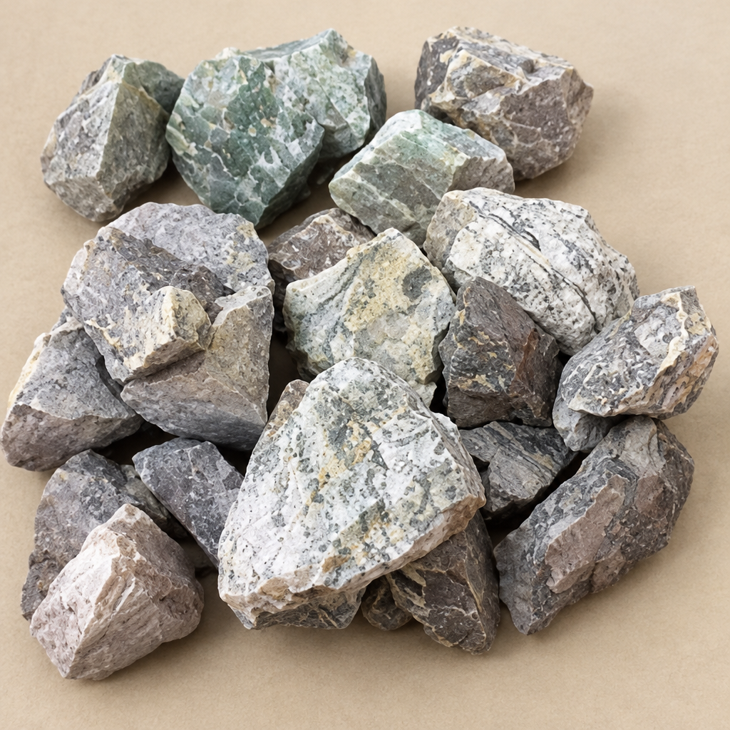 Assortimento di diaspro Picasso grezzo